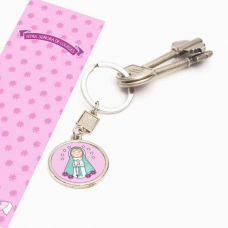 Llavero "Nuestra Señora de Lourdes"