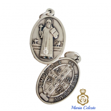 Medalla San Benito - ovalada