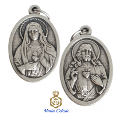 Medalla Sagrado Corazón de Jesús y María