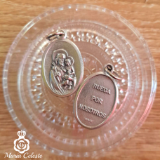 Medalla "San José,  Ruega por nosotros"