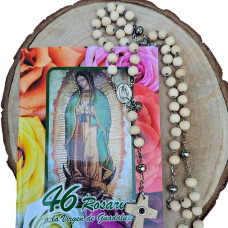 Rosario Virgen de Guadalupe - Jazmin con guia de 46 Rosarios