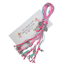 Bendición de hogar (rosa y menta)