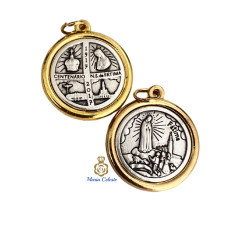 Medalla Nuestra Señora de Fatima - 2 tonos