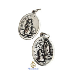Medalla Nuestra Señora de Lourdes - Santa Bernardita