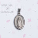 Medalla Virgen de Guadalupe - acero