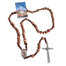 Rosario Medjugorje - madera de espino